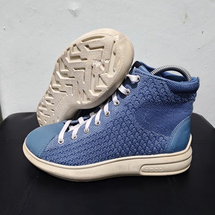 Sepatu Ecco Second Original. Ecco Woman Soft 3 Retro Blue