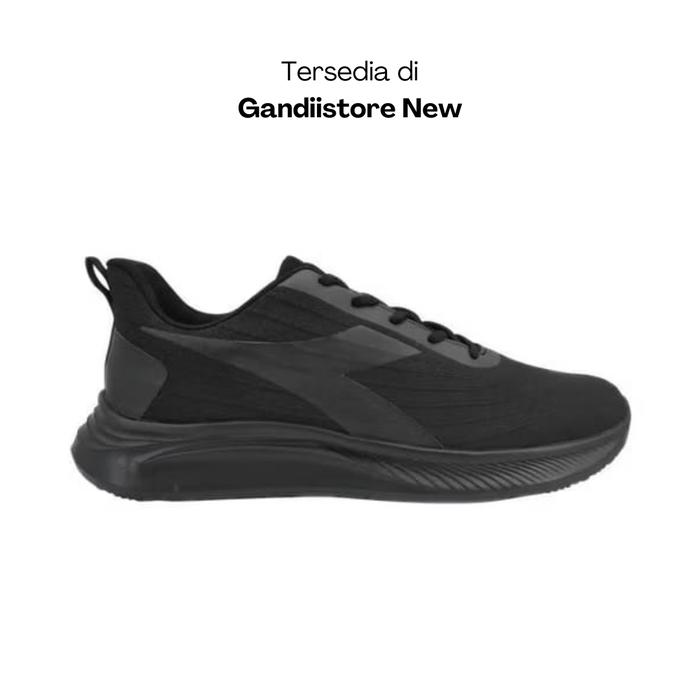 Sepatu Sneakers Pria Diadora Manilio (M) DIAX24F0702M Mono Full Black