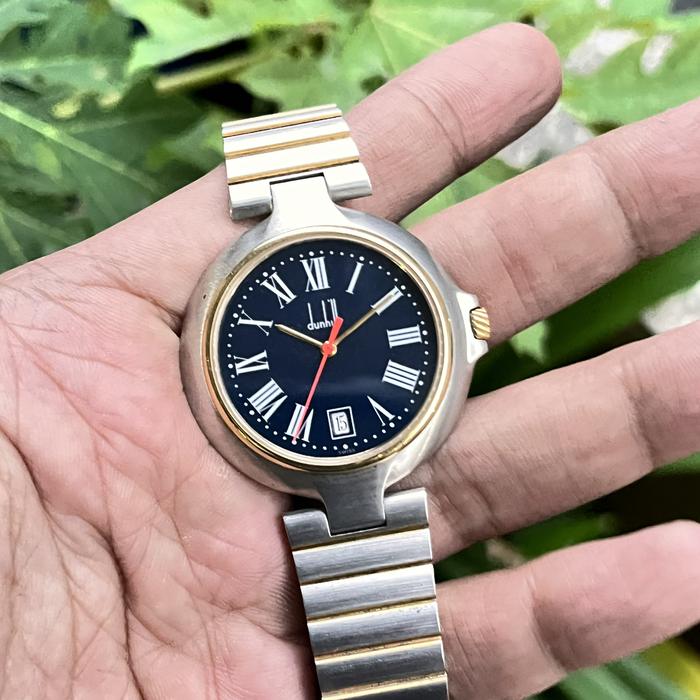 dunhill millenium dark blue dial