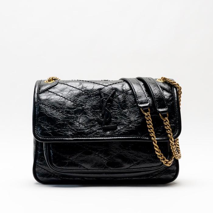 YSL Saint Laurent Niki Baby Bag Black Ghw