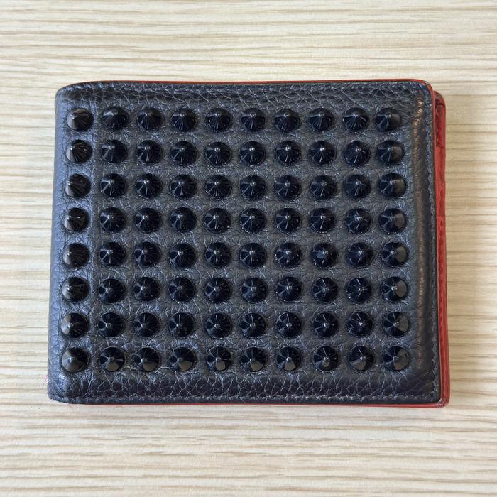 Christian Louboutin wallet men pria dompet spikes paku