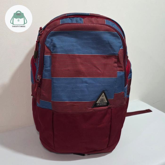 Tas Ransel Laptop Ogio Burgundy Backpack