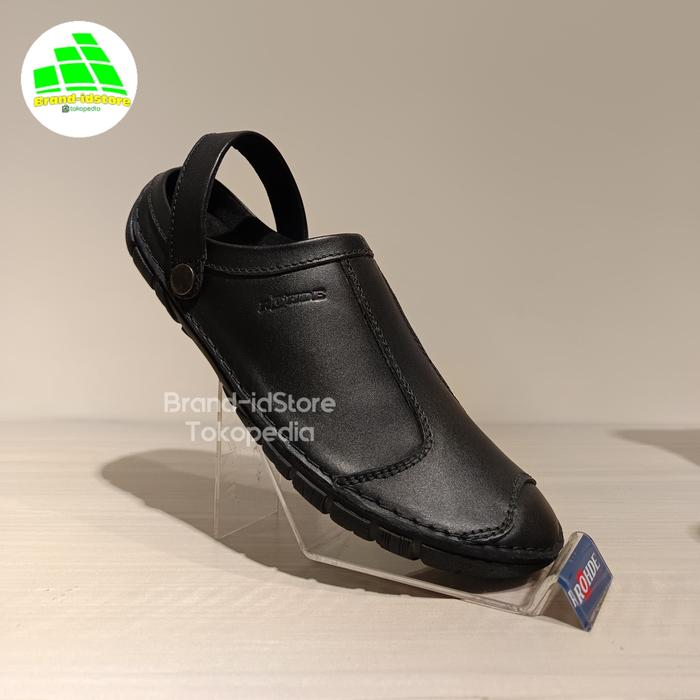 Rohde 7212 sepatu sandal Pria original kulit asli Black