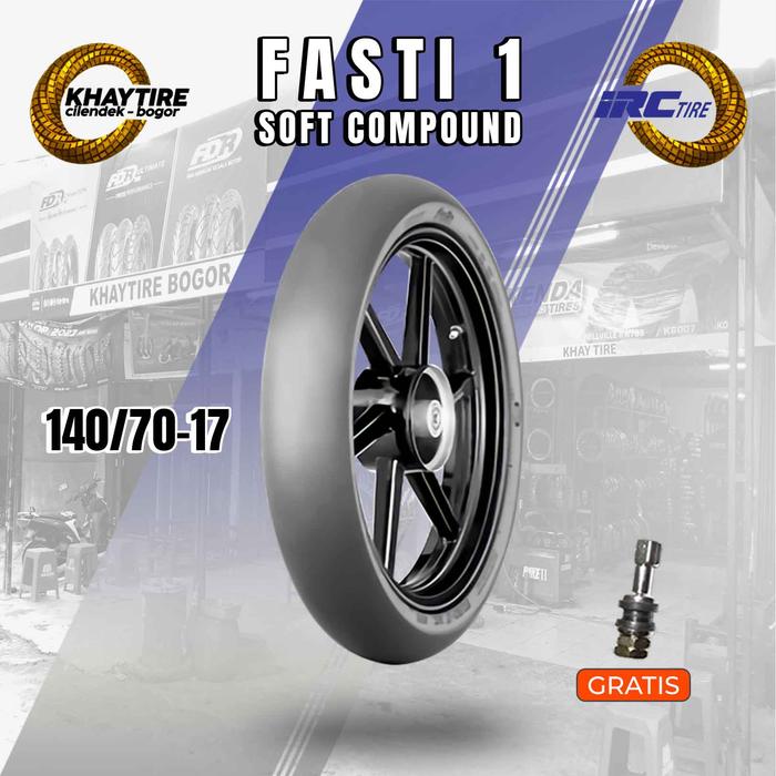 Ban Tubles Moto Slick IRC FASTI 1 140/70-17 Racing Compound