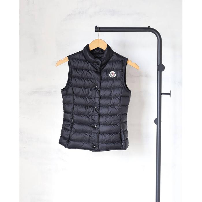 Moncler kids vest in black