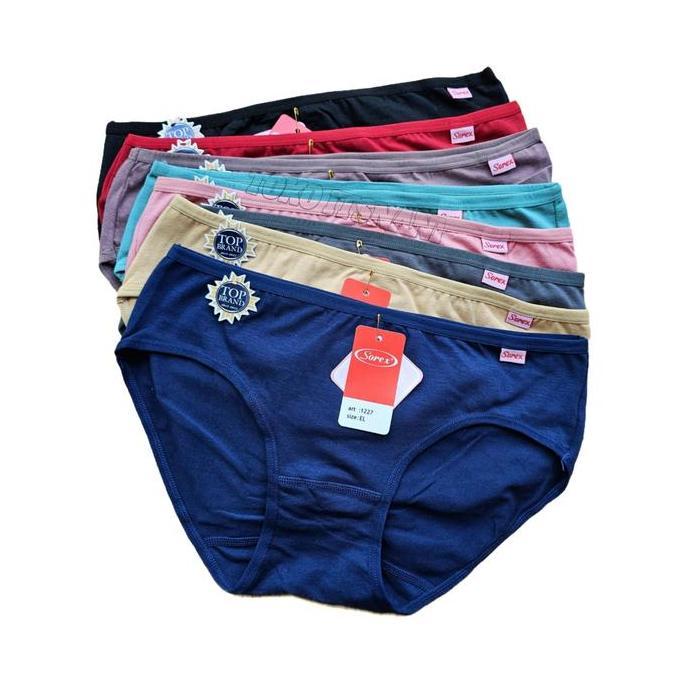 Cd Sorex 1227 Bahan Katun | Celana Dalam Wanita Sorek Cutting Mini Bawah Pinggang