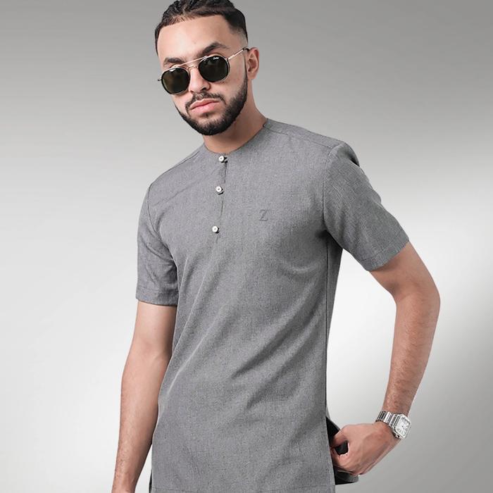 Koko Omer Size S Light Grey - Original Brand Zafeer Indonesia