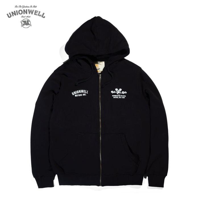 Unionwell Hoodie Zipper Unioncity Hq Hoodie Black