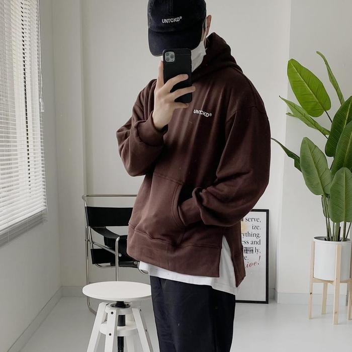 Untckd Flare Hoodie Dark Brown