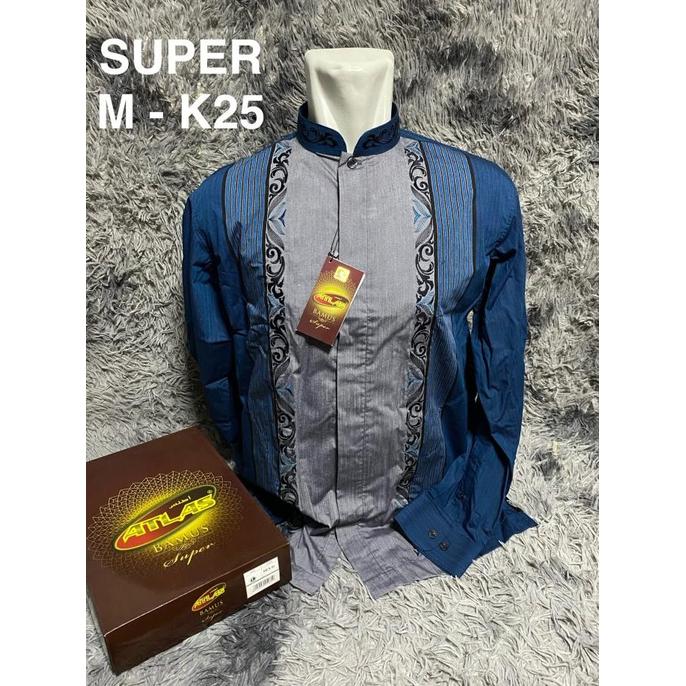 TERLARIS Koko Atlas Super / Elegant / Universal Baju Muslim by Behaestex (BHS) READY