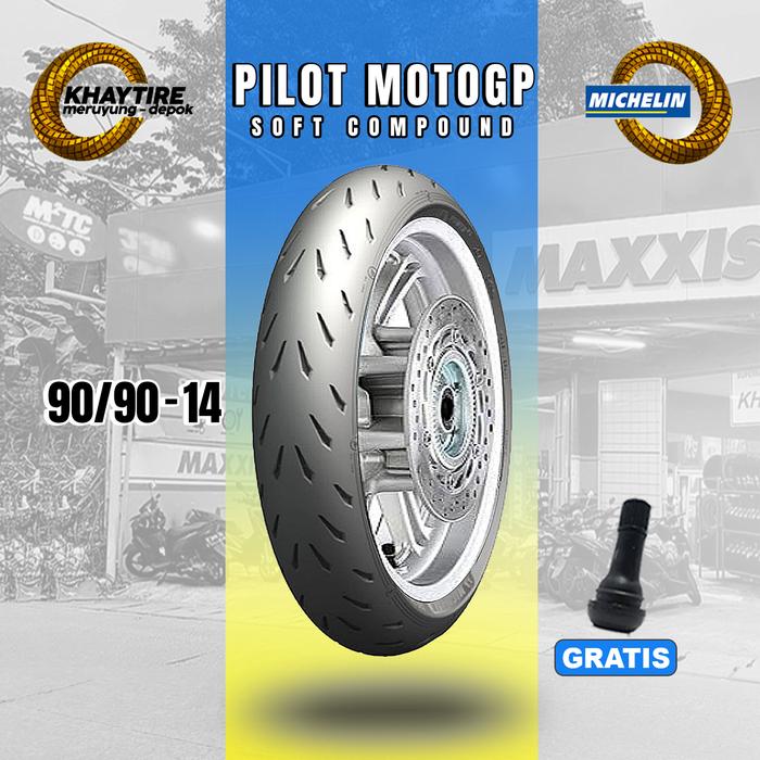Ban Depan Motor YAMAHA LEXI - MICHELIN PILOT MOTOGP 90/90-14