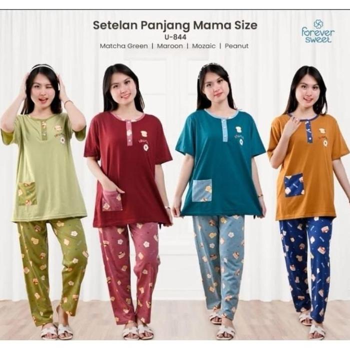 Babydoll Celana Panjang Forever Sweet Mama Size