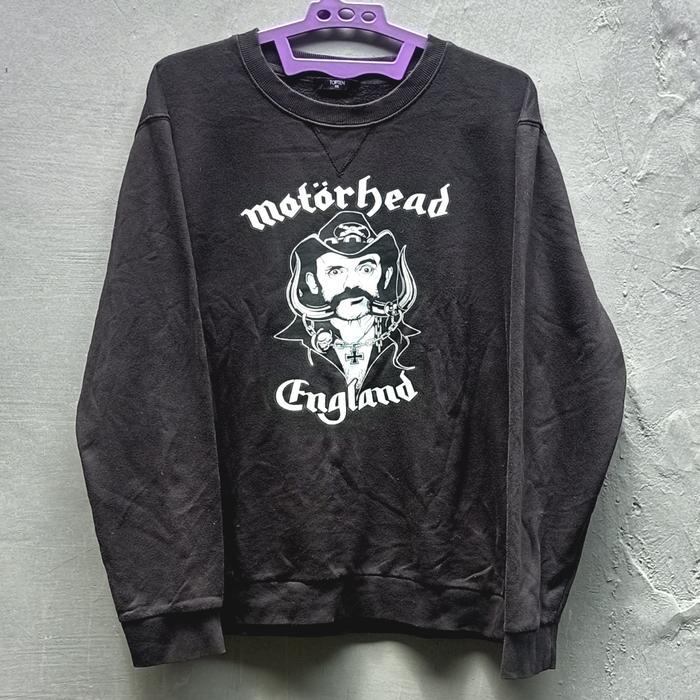 Crewneck Sweater Band MOTORHEAD | ROCK | Brand TOPTEN | Thrift Bekas Preloved Second