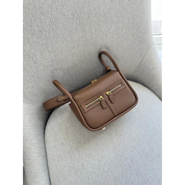 HOUSE OF LITTLE BUNNY - ZIPPY 22 PU TOGO TANTAUPE, GHW | TAS LITTLE BUNNY THAILAND BANGKOK