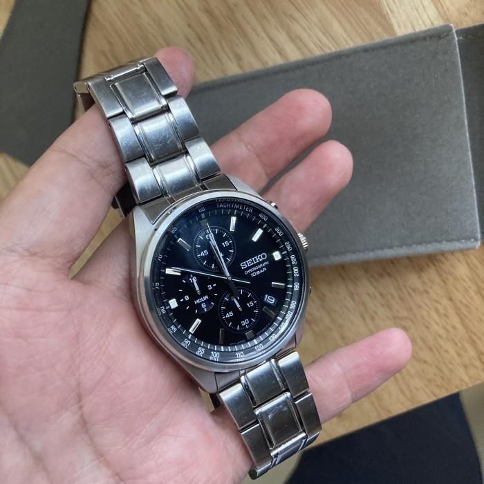 Jam Arloji Seiko Chronograph SSB379P1 Second
