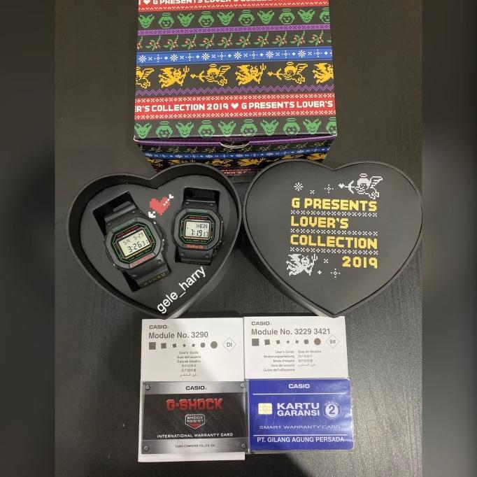 Promo / Terlaris Casio Gshock Couple LOV 19B-1DR Lovers Collection 2019 Terbaik
