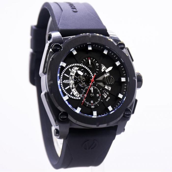 Christ Verra CV 12201G-36 BLK Jam Tangan Pria Original 12201G 36 12201