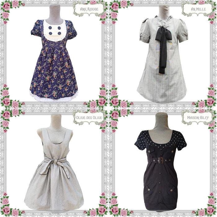 195_DRESS KAWAII CASUAL CANTIK AXES FEMME