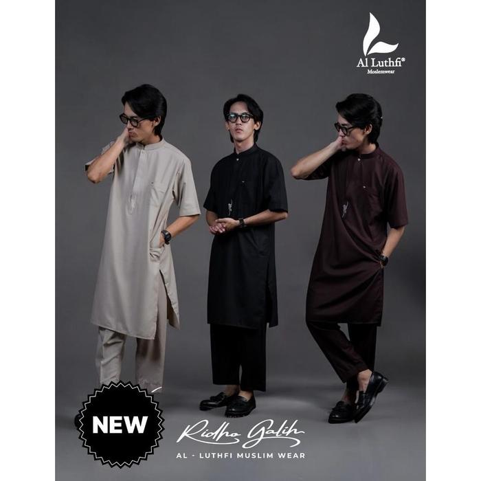 Al Luthfi - Setelan Kurta Pakistan Dewasa