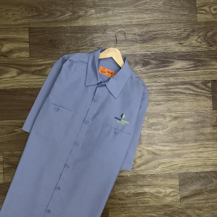 Kemeja RED KAP Branded Workshirt Short Sleeve - Big Size