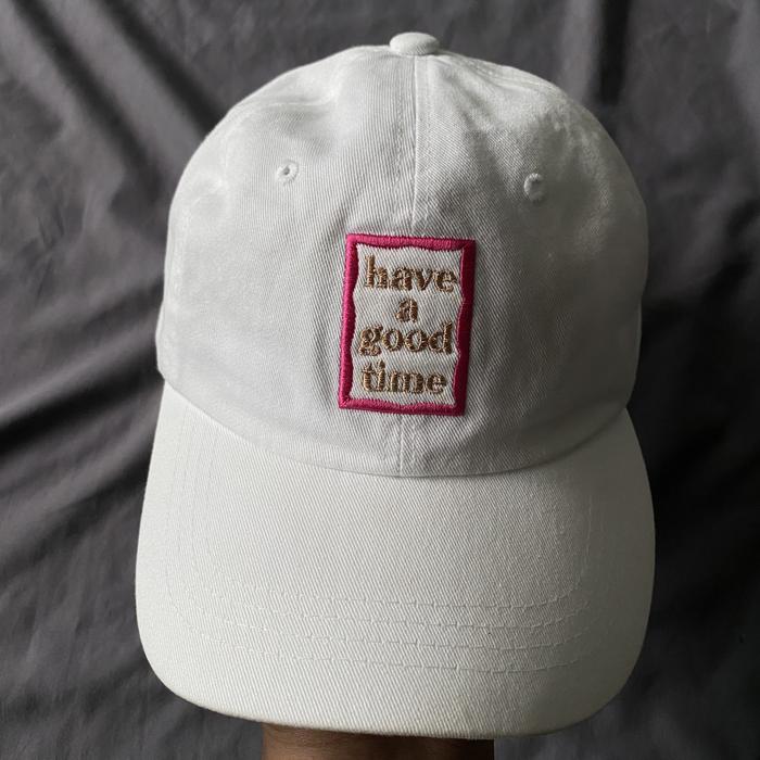 Have a good time frame embordiered cap