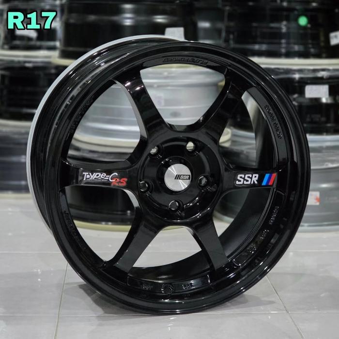 velg mobil ring 17 ET 40 SSR TYPE C LEBAR 8 R17 velg racing Hrv xpander terios Brv juke civic alphar