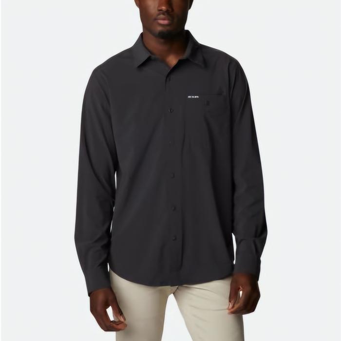 kemeja panjang pria outdoor lapangan kantor casual columbia fir ridge original