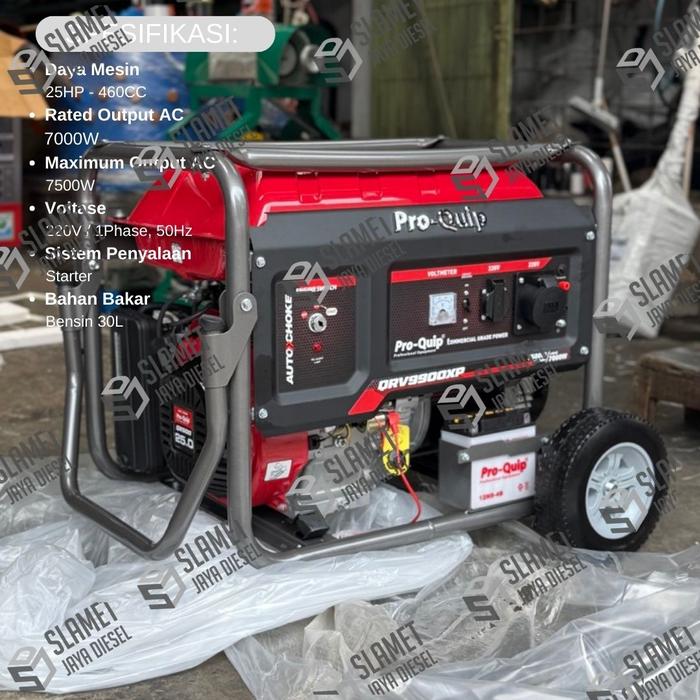 Genset Pro-Quip USA QRV9900 - 7500 Watt