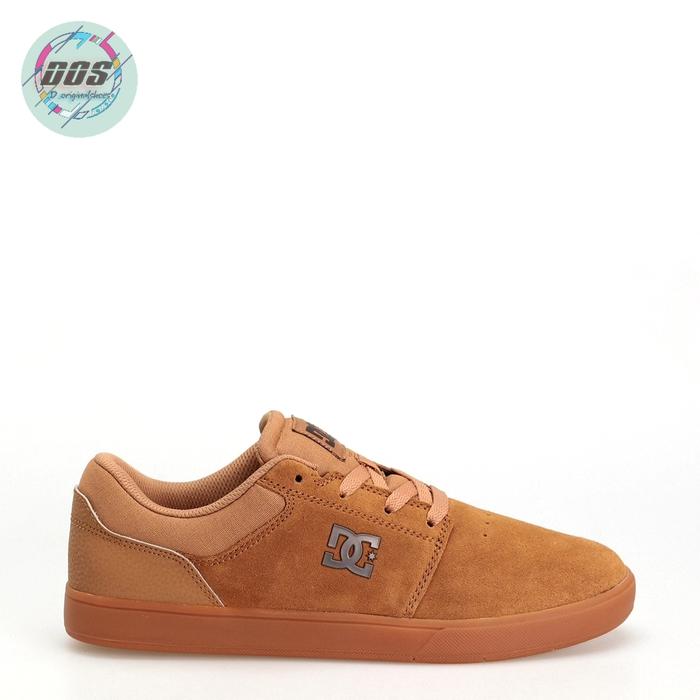 DC SHOES CRISIS 2 MEN'S SNEAKERS ORIGINAL SEPATU KASUAL PRIA -brown Casual