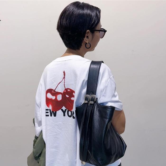 KAYNN Nayya Shoulder Bag//Genuine Leather//Suede