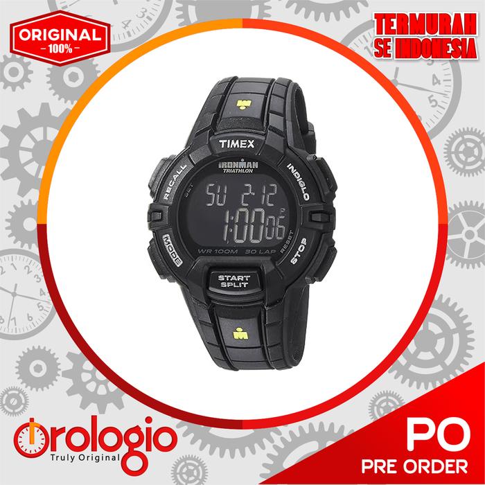 Jam Tangan Timex Men's Ironman Triathlon Rugged 30 44mm Resin Strap TW5M159009J
