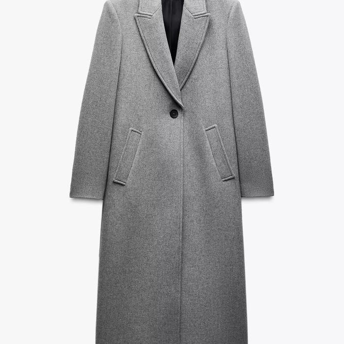 Zara preloved long coat size M