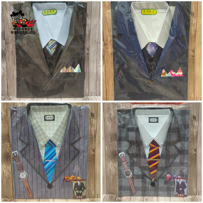Kertas Sembahyang Baju Jas Formal Tebal Pria / Cowo / Laki - Laki Untuk Sembahyang Leluhur / Orang M