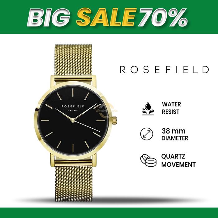 SALE Jam Tangan Wanita Rosefield MBG-M46 Original