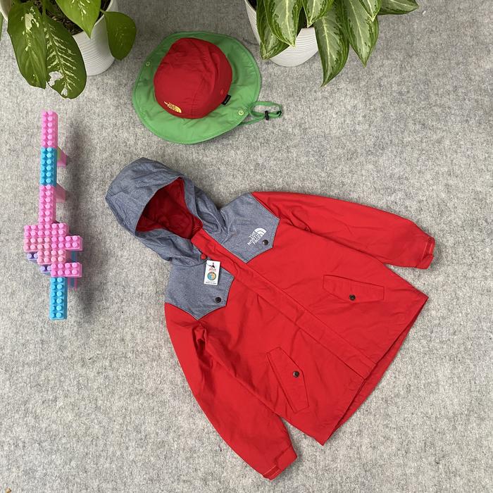 Jacket outdoor anak the north face cakep  2 tone cakep