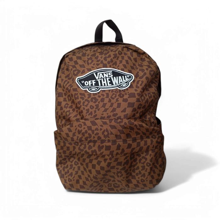 Vans Realm Backpack Leopard Spot 100%Original