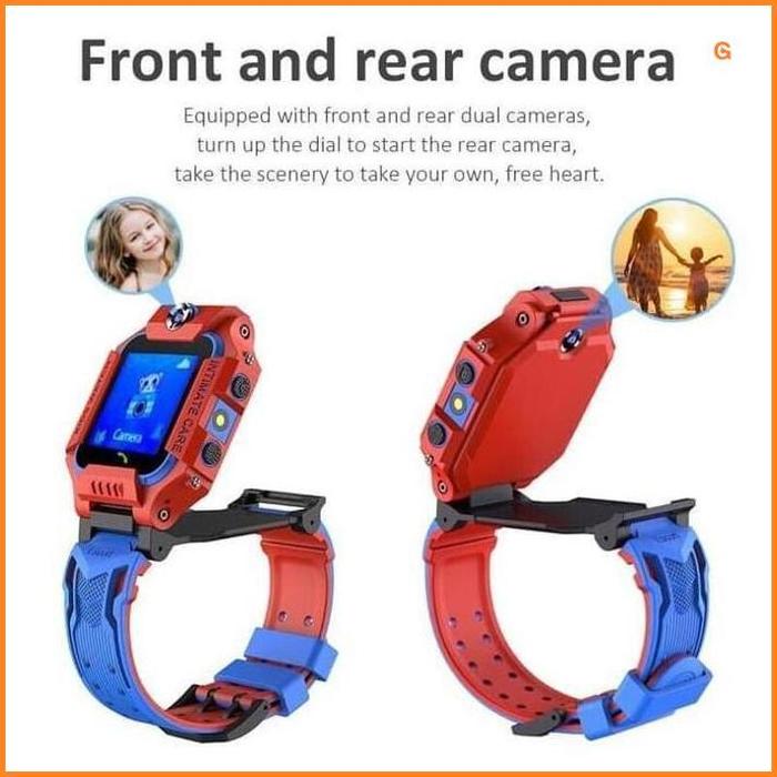 new KADO NATAL ANAK JAM TANGAN HP IMOO Z6 SMARTWATCH DUAL CAMERA GPS JAM HP ANAK PEREMPUAN LAKI-LAKI