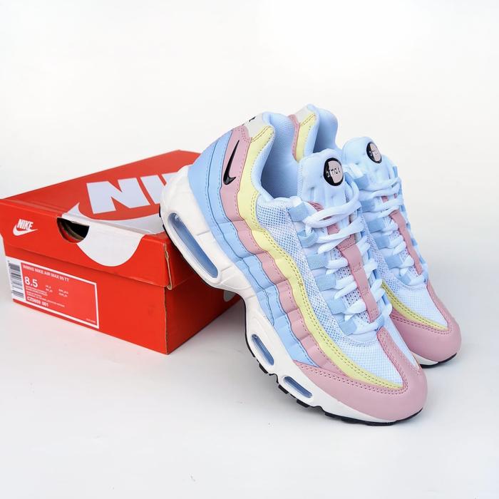 perfectkicks_bdg Sepatu Sneakers Wanita Nike Air max 95 Rainbow