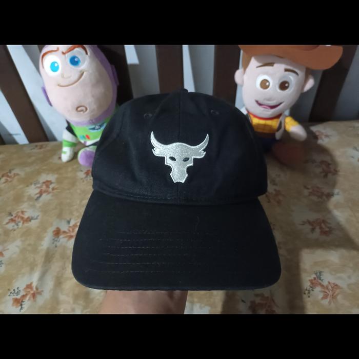 topi under armour project rock black