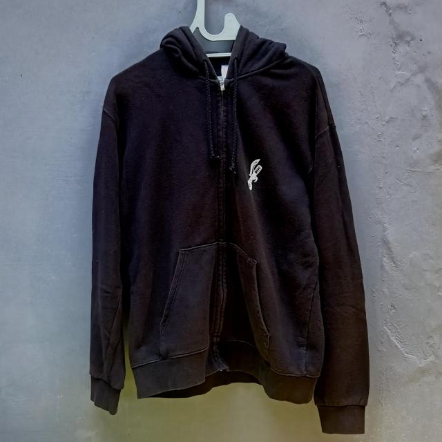 Jaket Hoodie PRINTSTAR | Hitam | Thrift Bekas Preloved Second