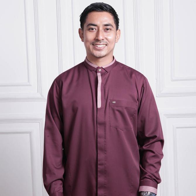 Muslim Qori Apparel Signature Zeecka Series Baju Koko Pria (Lengan Panjang) ZKD-2 New 100% original