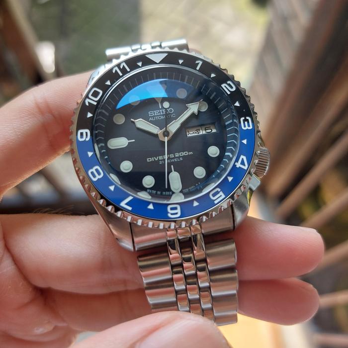 Seiko SKX009J1 JDM Mod Sapphire SKX009 | bkn skx007 Casio Orient Citizen