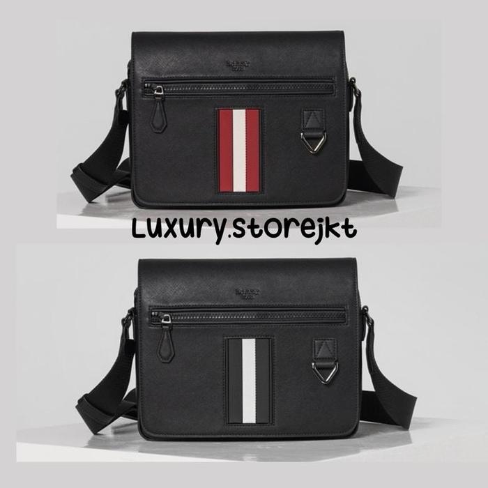 TAS SELEMPANG PRIA BALLY MYLO LEATHER CROSSBODY BAG ORIGINAL