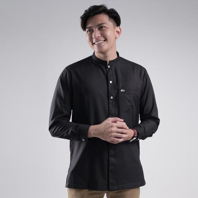 Muslim Qori Apparel Signature Mu'adz bin Jabal Baju Koko Pria (Lengan Panjang) MDZ-2 Terlaris 100% o