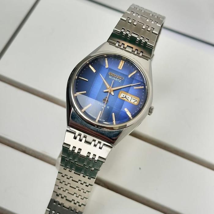 Jam Tangan Seiko Type 2 singgle quartz Cal 7546 8160