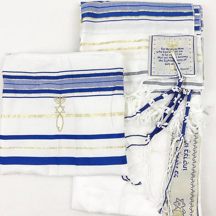 Premium Tallith Shawl Jewish Tallit Syal 60cm Talith Tallith Talitot Jewish Prayer Shawl High Qualit