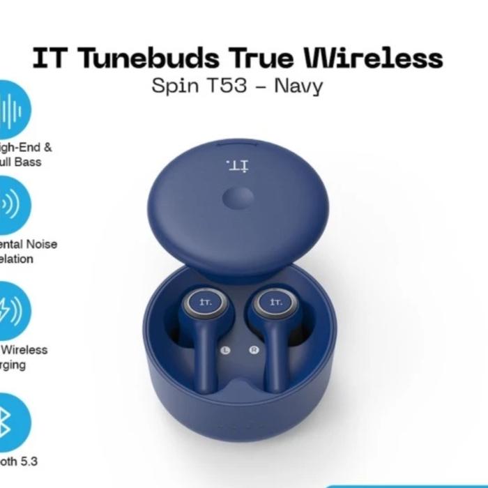 IT Tunebuds  Tru Wireless Spin T53- Navy