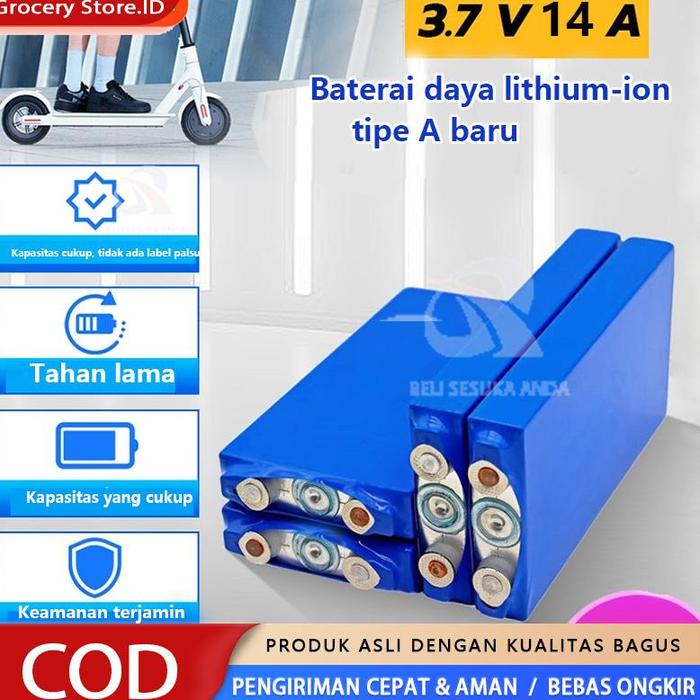 Terlariss !!! CALB 3.7V/3.2V/12V/14V 14AH Baterai Battery LiFePO4 3.2V 14AH 30ah 52ah High Drain 3C/