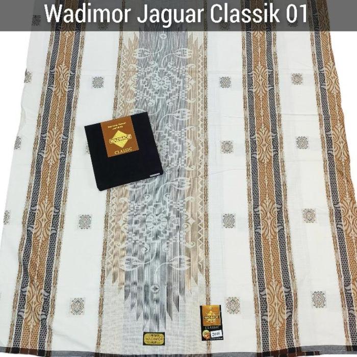 READY!! Sarung Tenun Premium WADIMOR Jacquard JAGUAR CLASSIC CLASIC CLASIK KLASIK Halus Dingin Exclu