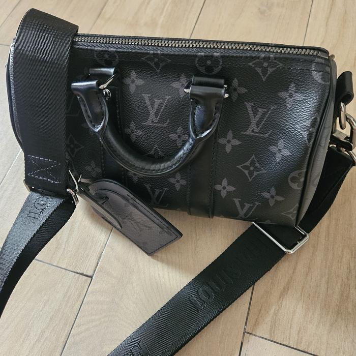 preloved lv keepall bandouliere 25